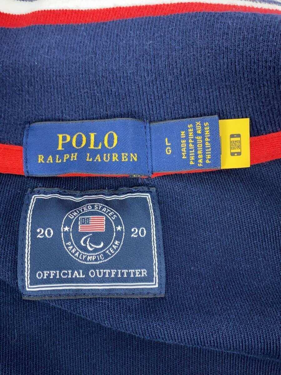 POLO RALPH LAUREN◆ジャケット/L/コットン/NVY_画像3