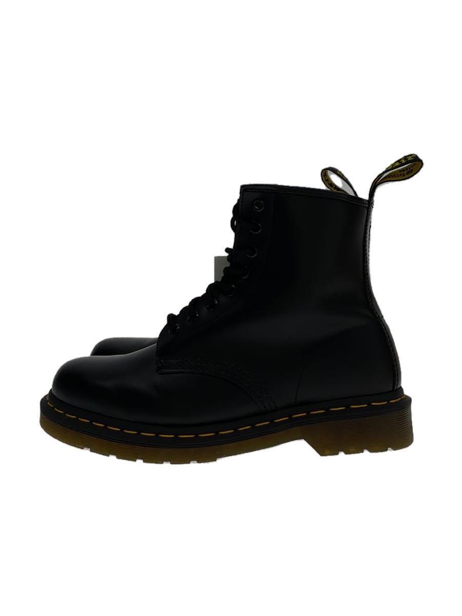 Dr.Martens◆レースアップブーツ/US8/ブラック/1460/8ホール/イエローステッチ_画像1