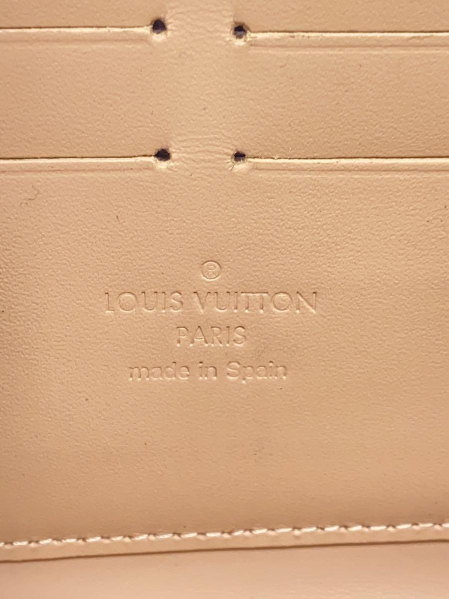 LOUIS VUITTON◆ジッピー・ウォレット_モノグラム・ヴェルニ_BEG/エナメル/BEG/レディース_画像3