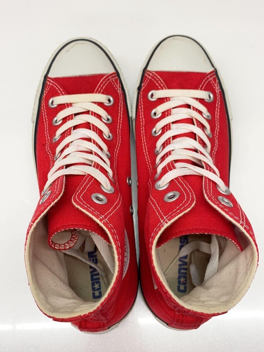 CONVERSE◆ハイカットスニーカー/26cm/RED/M9621_画像3