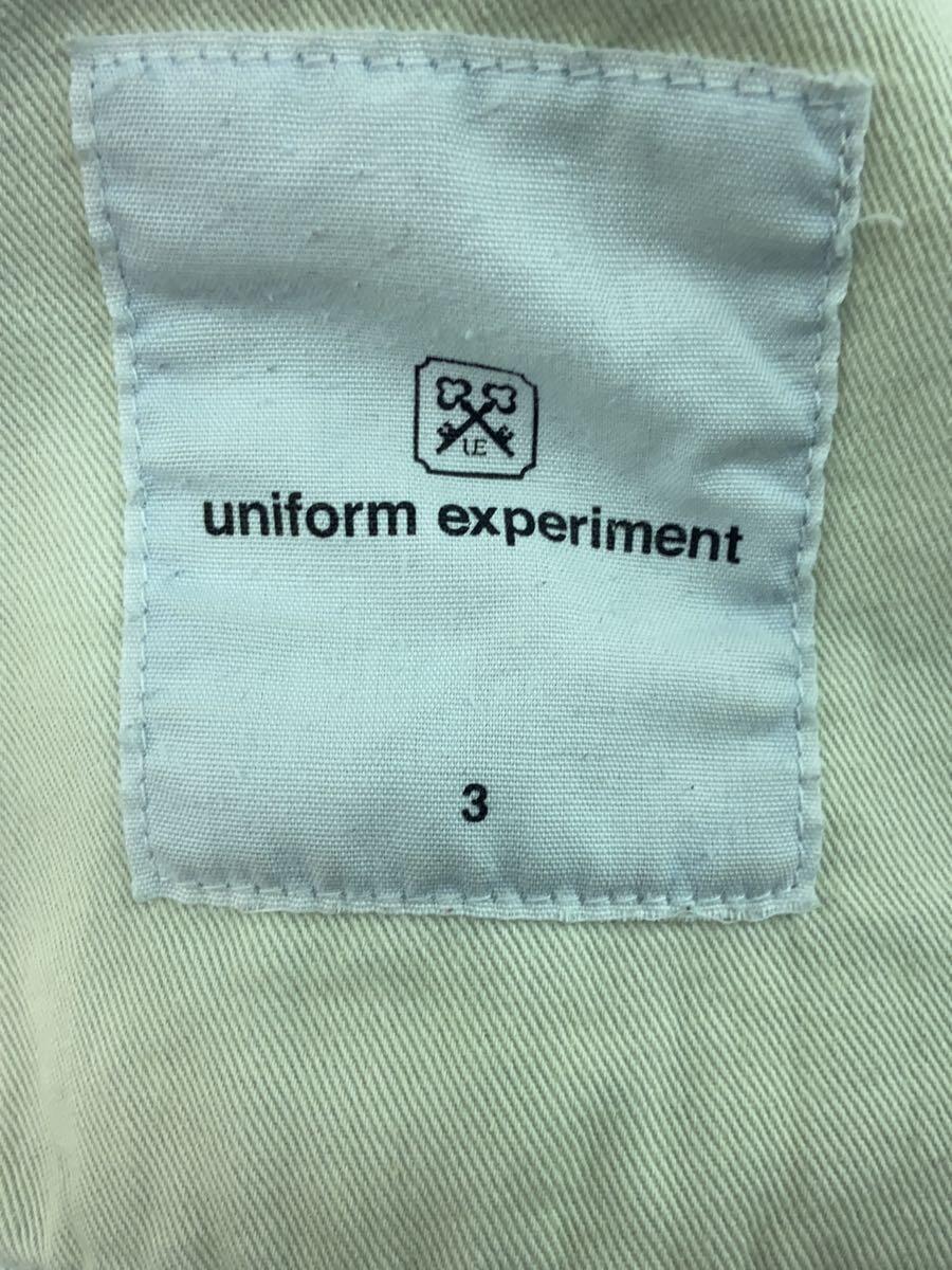 uniform experiment◆WASHED DENIM WIDE PANTS/ボトム/3/コットン/ネイビー/UE-232004_画像4