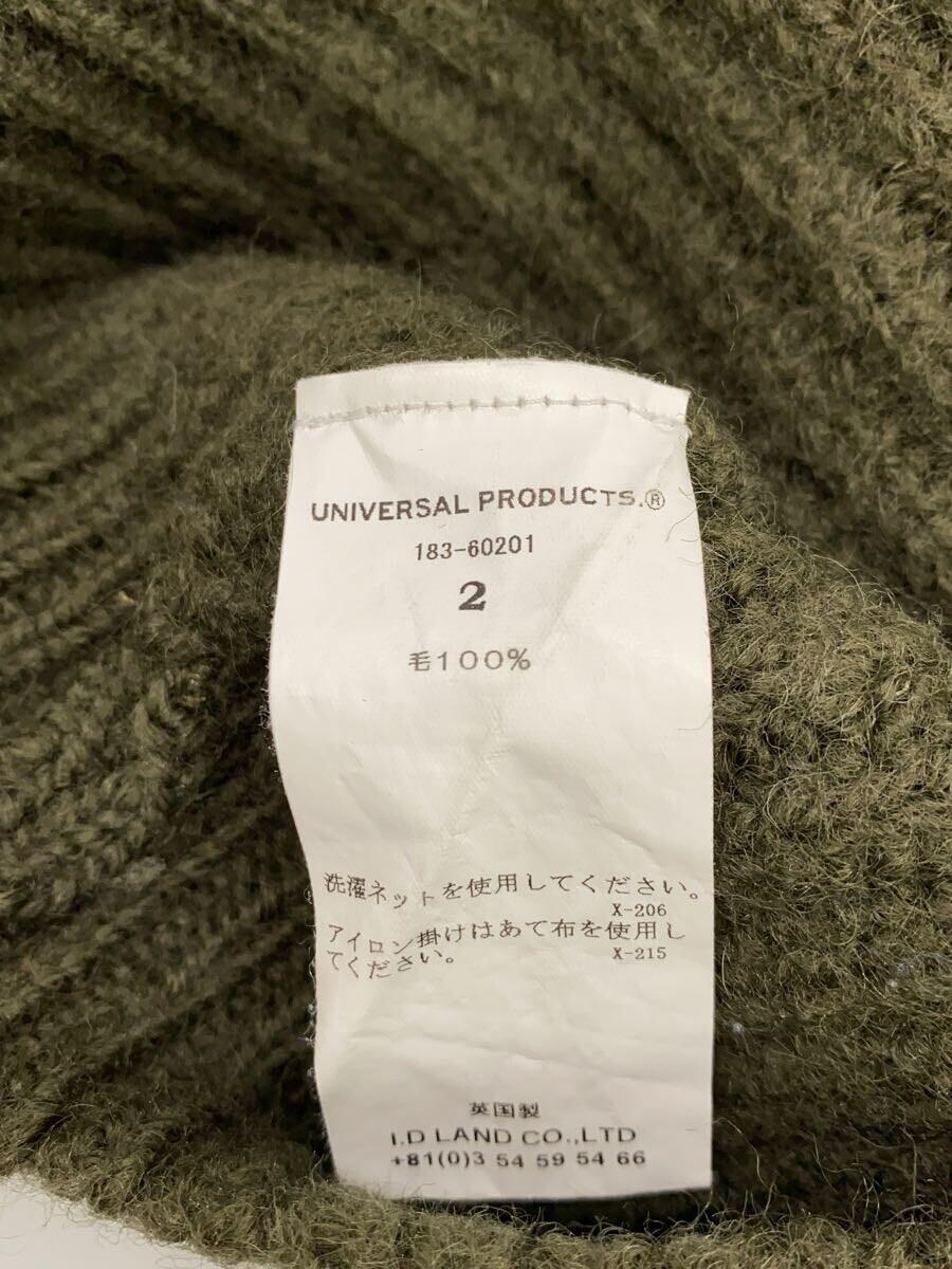 UNIVERSAL PRODUCTS◆セーター(厚手)/2/-/GRN/183-60201_画像4