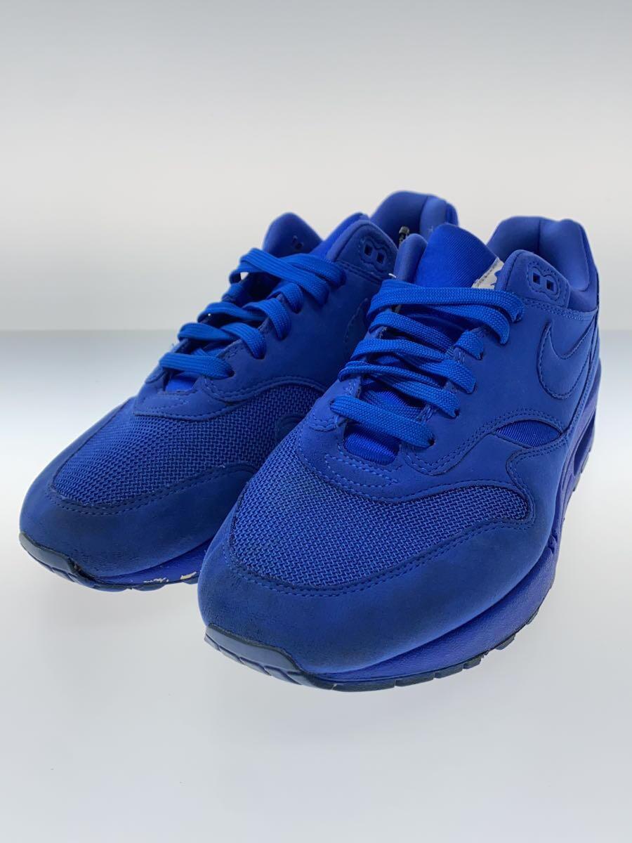 NIKE◆AIR MAX 1 PREMIUM/エアマックスプレミアム/ブルー/875844-400/28cm/BLU//_画像2