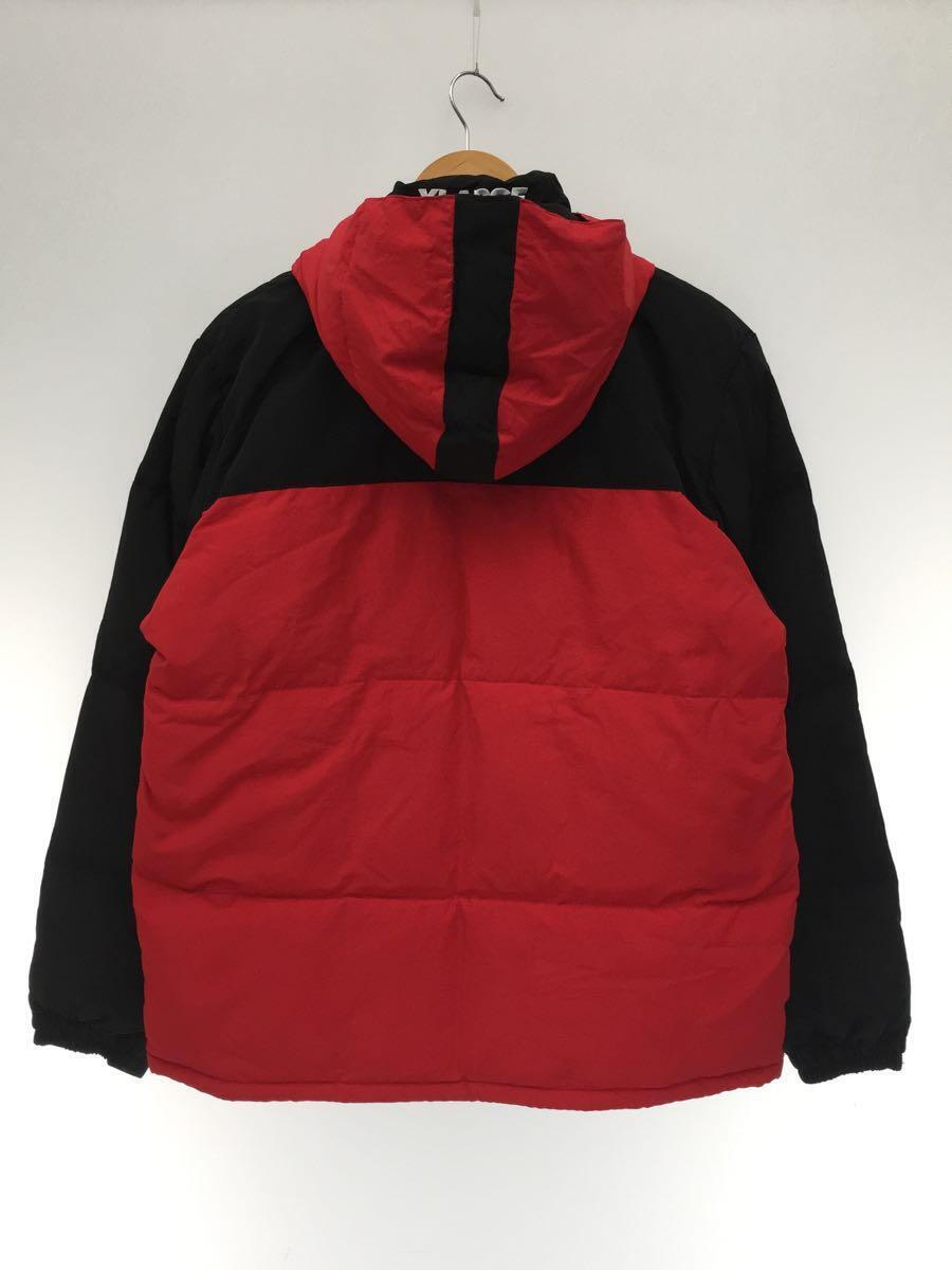 X-LARGE◆19AW/HOODED FRONT POCKET DOWN JACKET_01194502/M/ナイロン/RED//_画像2