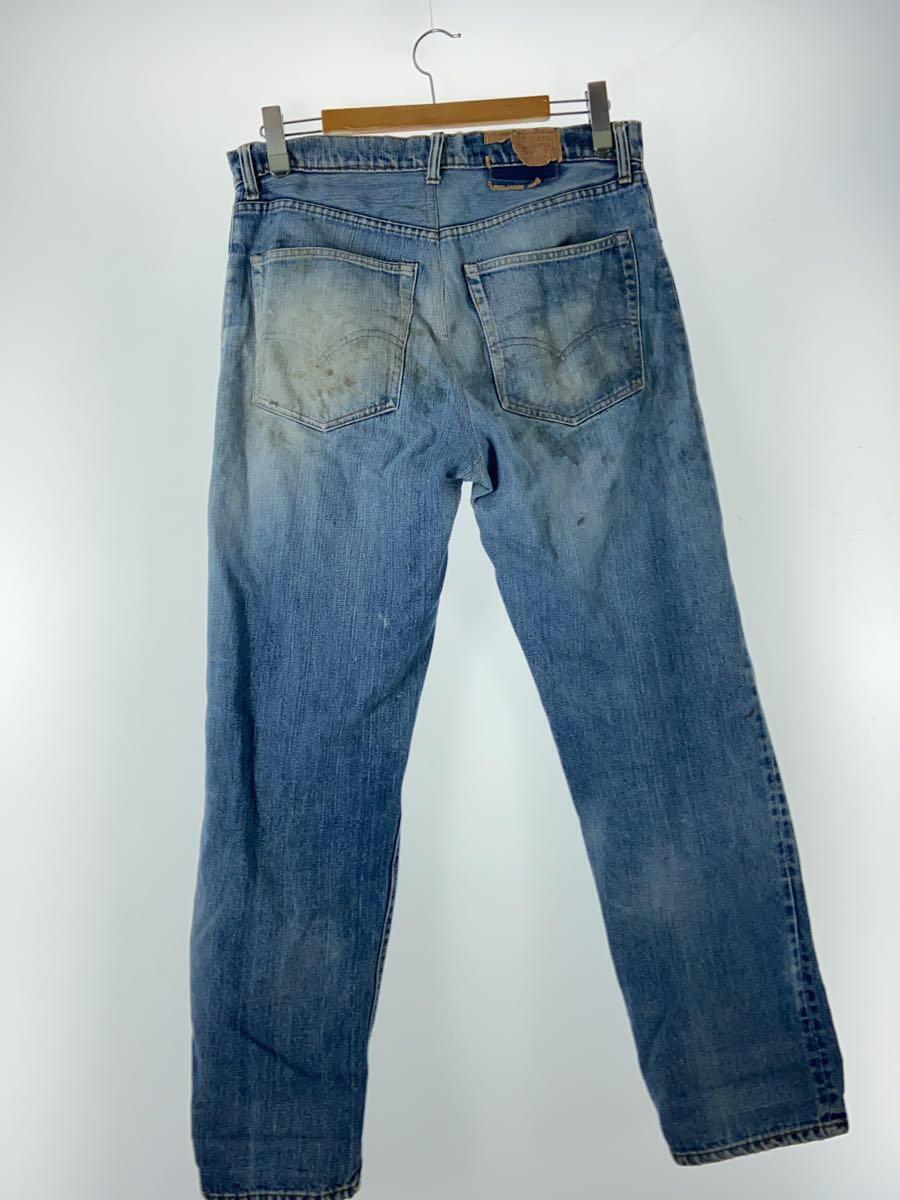 Levi’s◆ボトム/38/デニム/IDG/505/66前期/L31/脇割/裏5/裏シングル_画像2