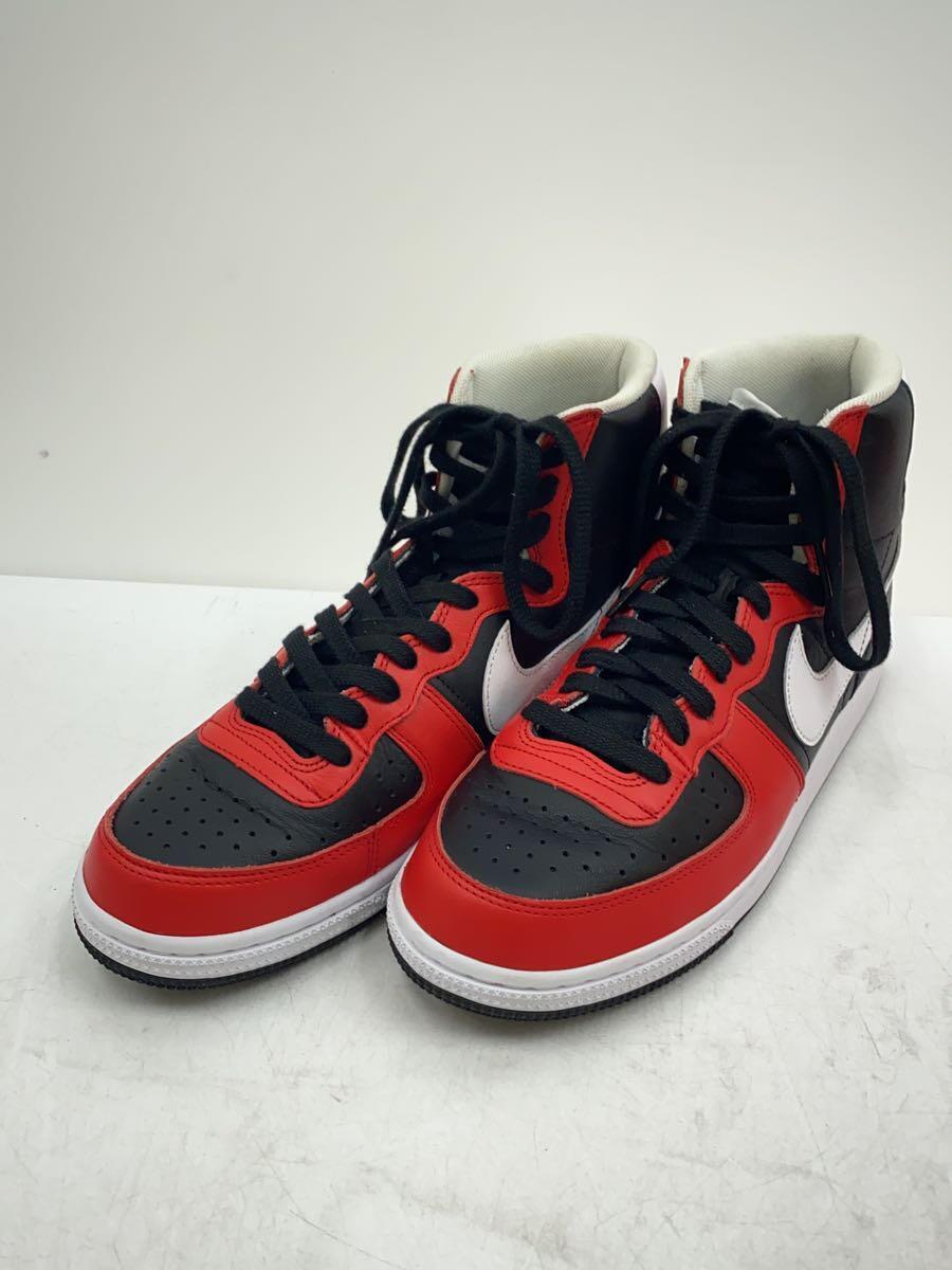 NIKE◆TERMINATOR HIGH_ターミネーター ハイ/27.5cm/RED/レザー_画像2