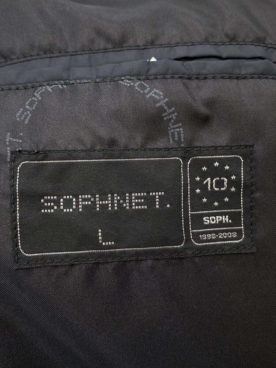 SOPHNET.* down vest /L/ nylon / black /SOPH-89048