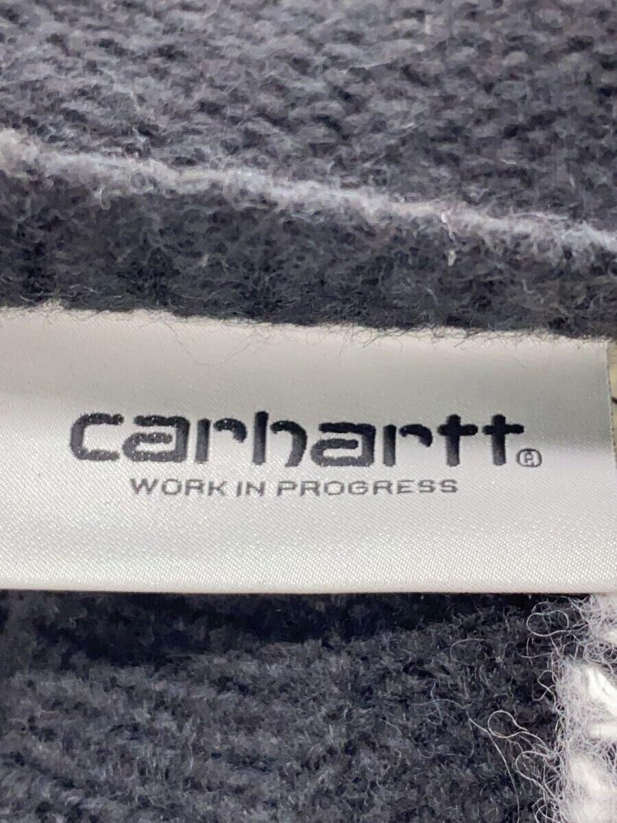 Carhartt◆カーディガン(厚手)/M/アクリル/WHT/manford cardigan_画像3