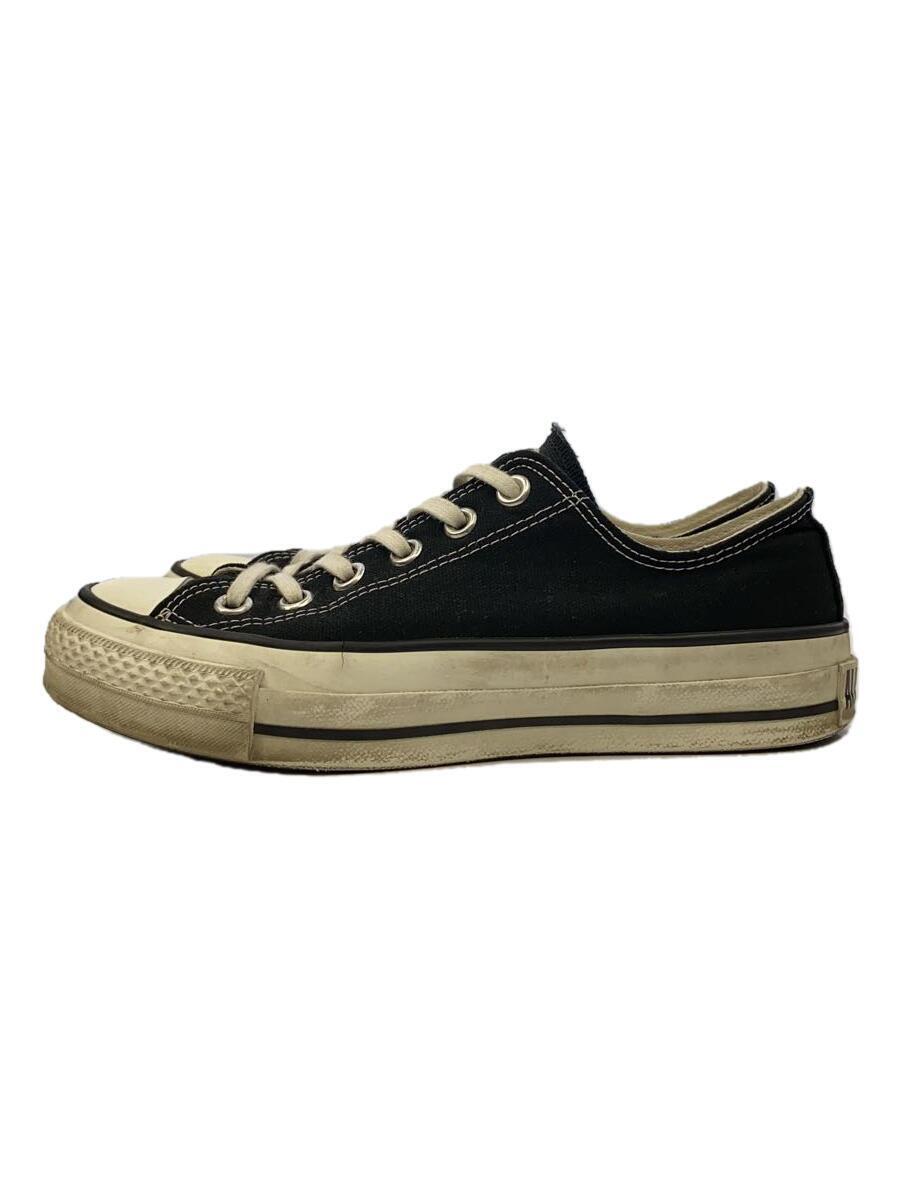 CONVERSE◆MADE IN JAPAN/ALL STAR/ローカットスニーカー/UK4.5/BLK_画像1