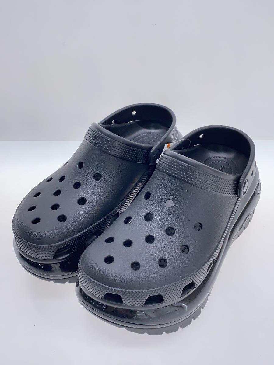 crocs◆メガクラッシュクロッグ/サンダル/-/BLKの画像2