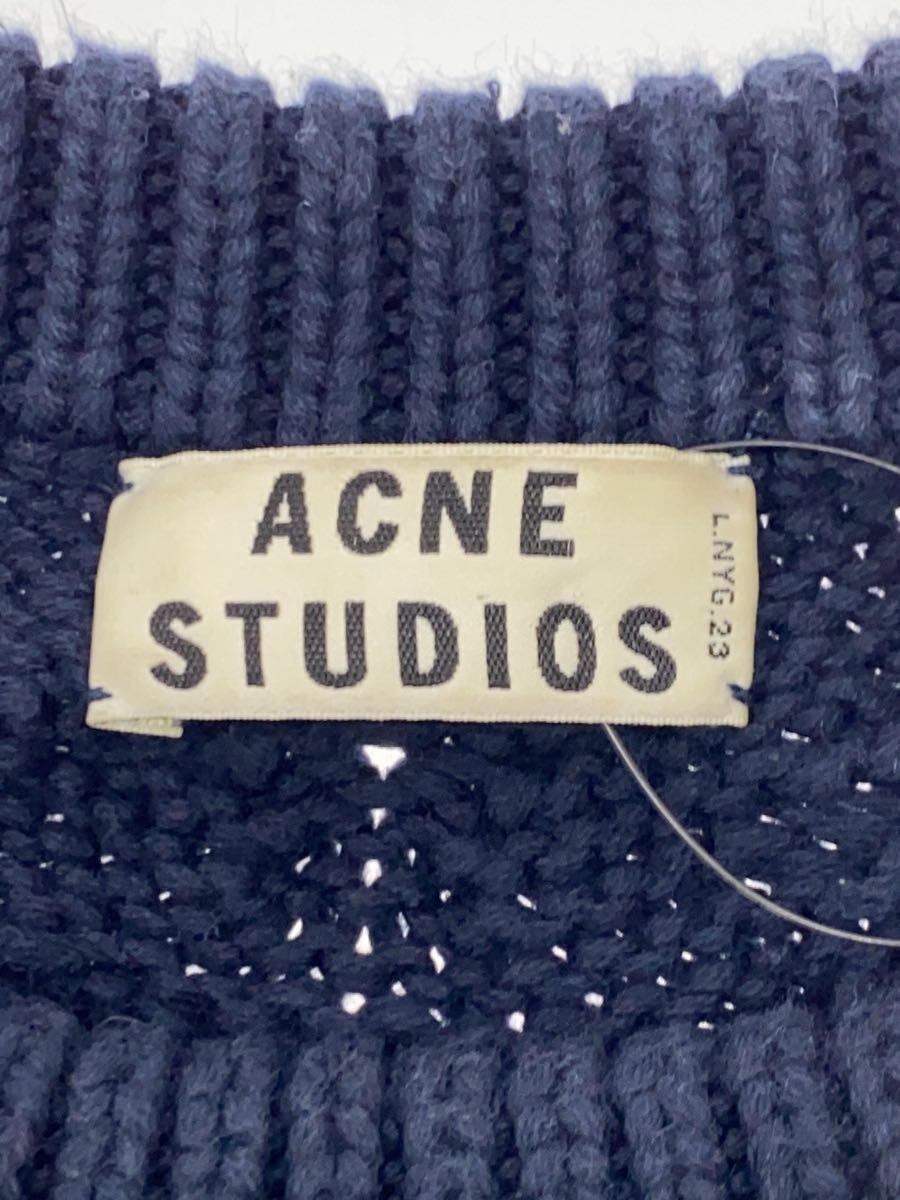 Acne Studios(Acne)◆セーター(厚手)/XS/コットン/NVY_画像3
