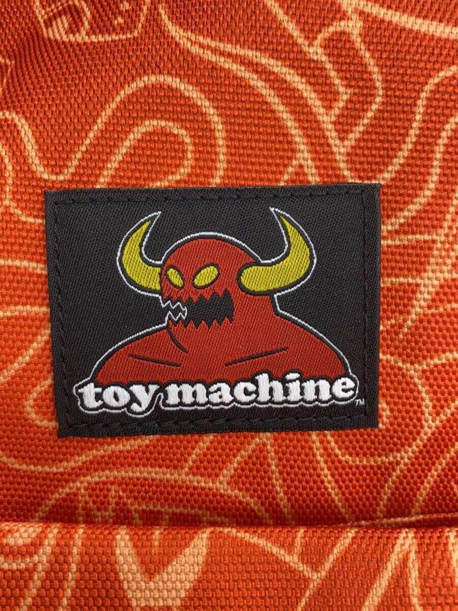 toy machine◆リュック/ポリエステル/ORN/総柄/TM-B016_画像5