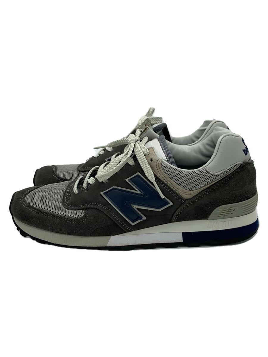 NEW BALANCE◆ローカットスニーカー/US8.5/GRY/OM576OGG_画像1