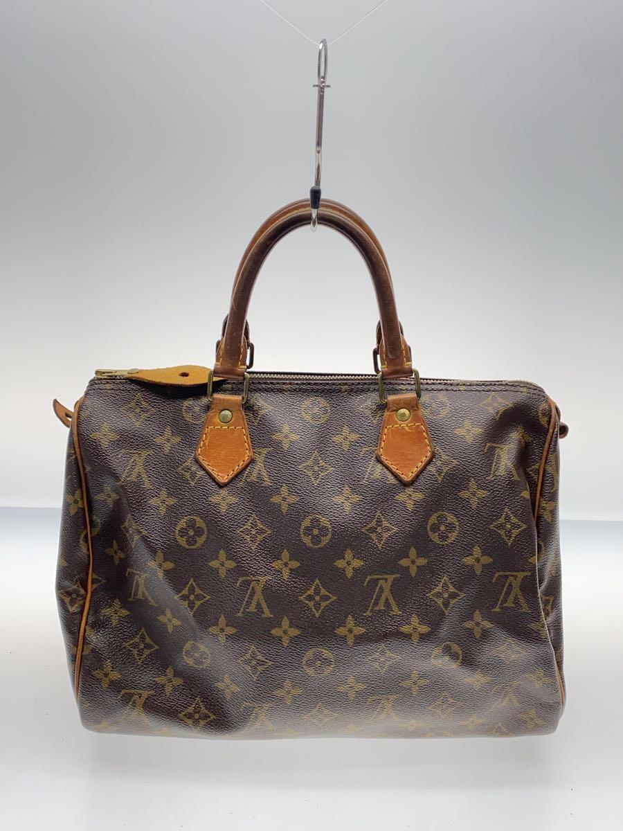 LOUIS VUITTON◆1)スピーディ30_モノグラム・キャンバス_BRW/PVC/BRW/M41526_画像3