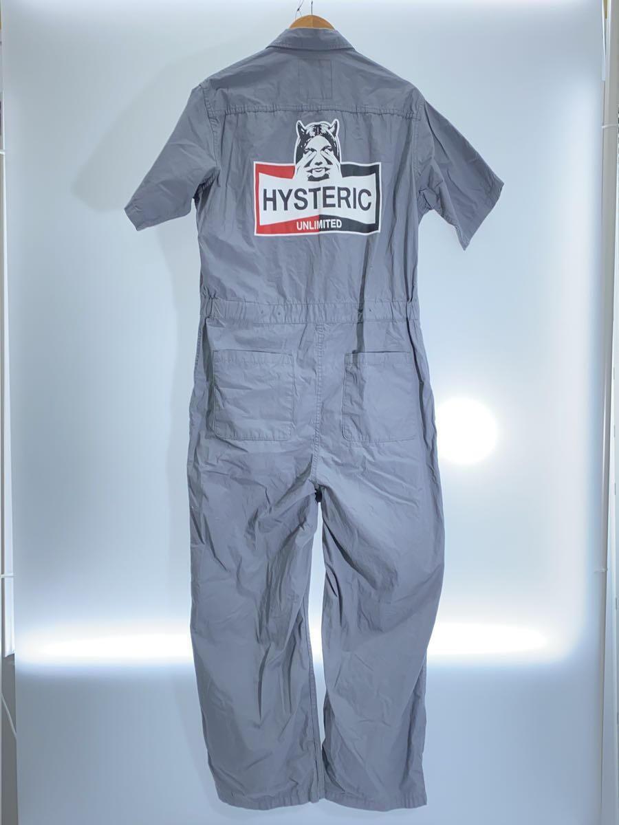 HYSTERIC GLAMOUR◆SEE NO EVIL/オールインワン/M/コットン/GRY/02231AS01_画像2
