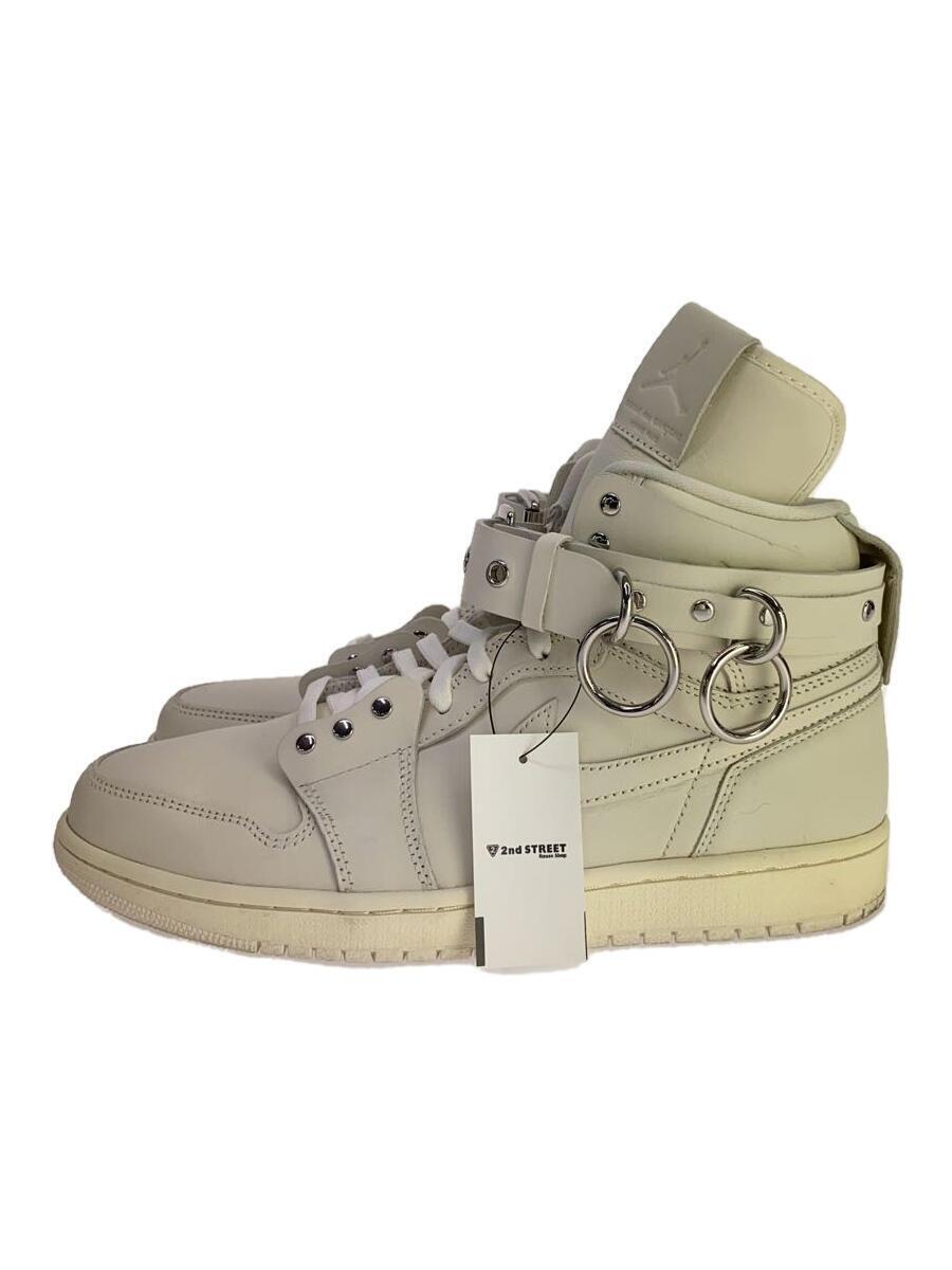 NIKE◆AIR JORDAN 1 HI STRAP SP-C/エアジョーダンハイストラップ/ホワイト/CN5738-100_画像1