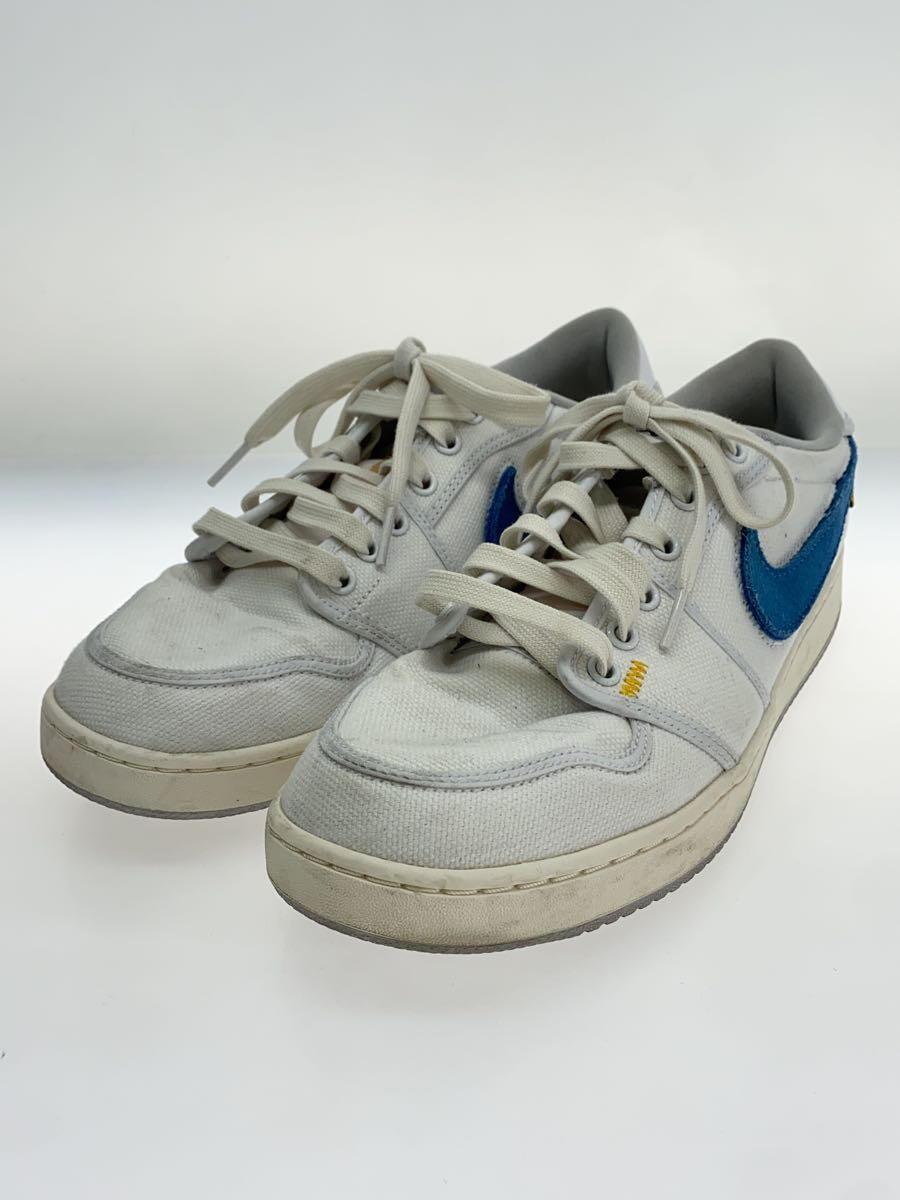 NIKE◆AIR JORDAN 1 KO LOW_エア ジョーダン 1 ノックアウト ロー/28cm/WHT_画像2