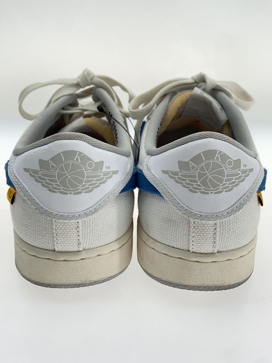 NIKE◆AIR JORDAN 1 KO LOW_エア ジョーダン 1 ノックアウト ロー/28cm/WHT_画像6