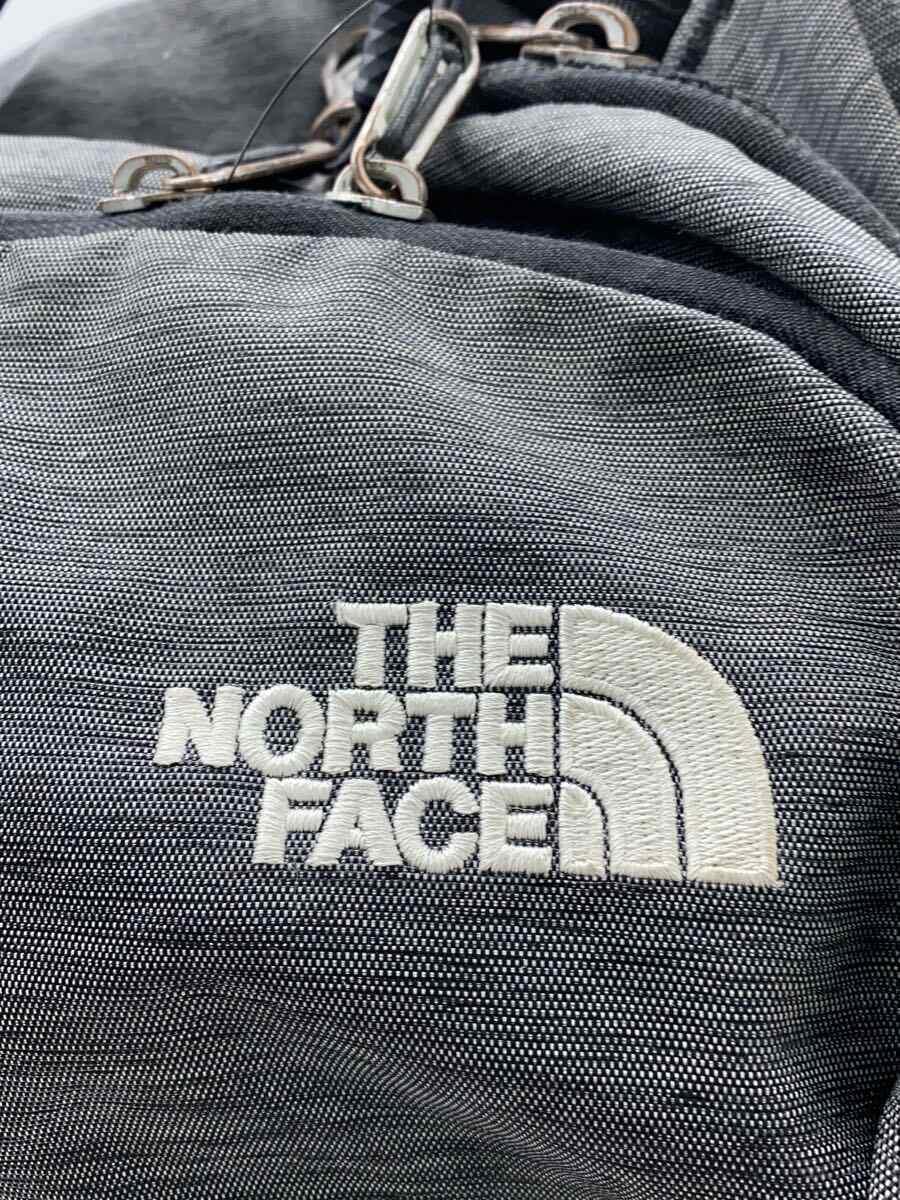 THE NORTH FACE◆リュック/ナイロン/グレー/NF0A3KV7_画像5