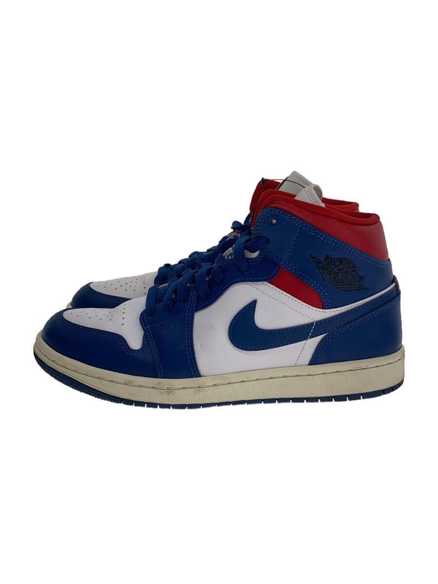 NIKE*AIR JORDAN 1 MID_ воздушный Jordan 1 mid /26cm/NVY