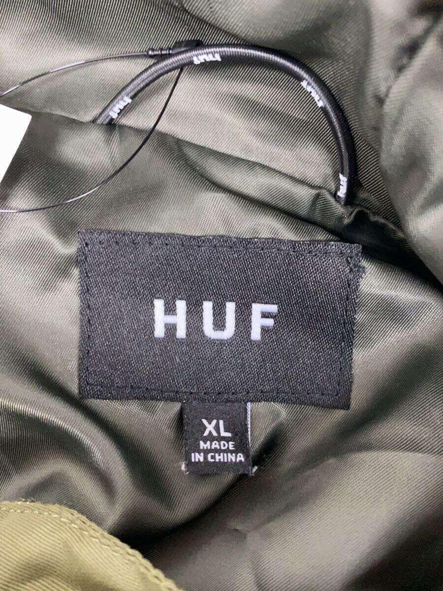 HUF◆マウンテンパーカ/XL/ナイロン/KHK_画像3