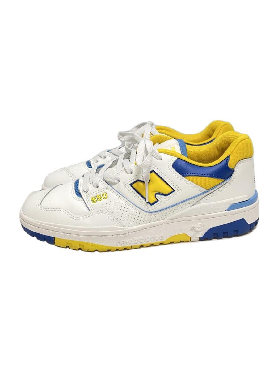 NEW BALANCE◆ローカットスニーカー/27cm/ホワイト/BB550NCG_画像1