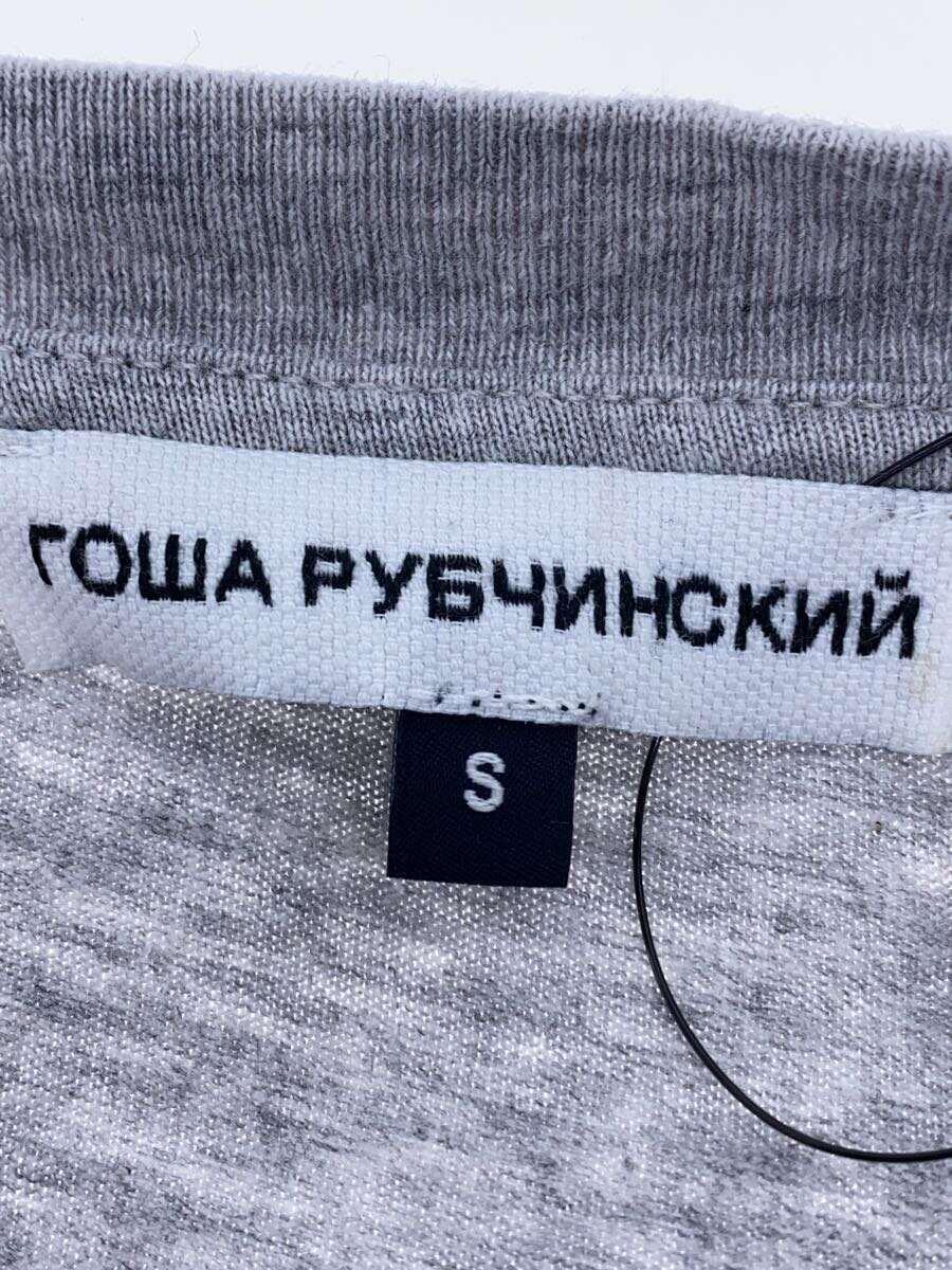 Gosha Rubchinskiy◆18SS/Tシャツ/S/コットン/グレー/G012-T004_画像3