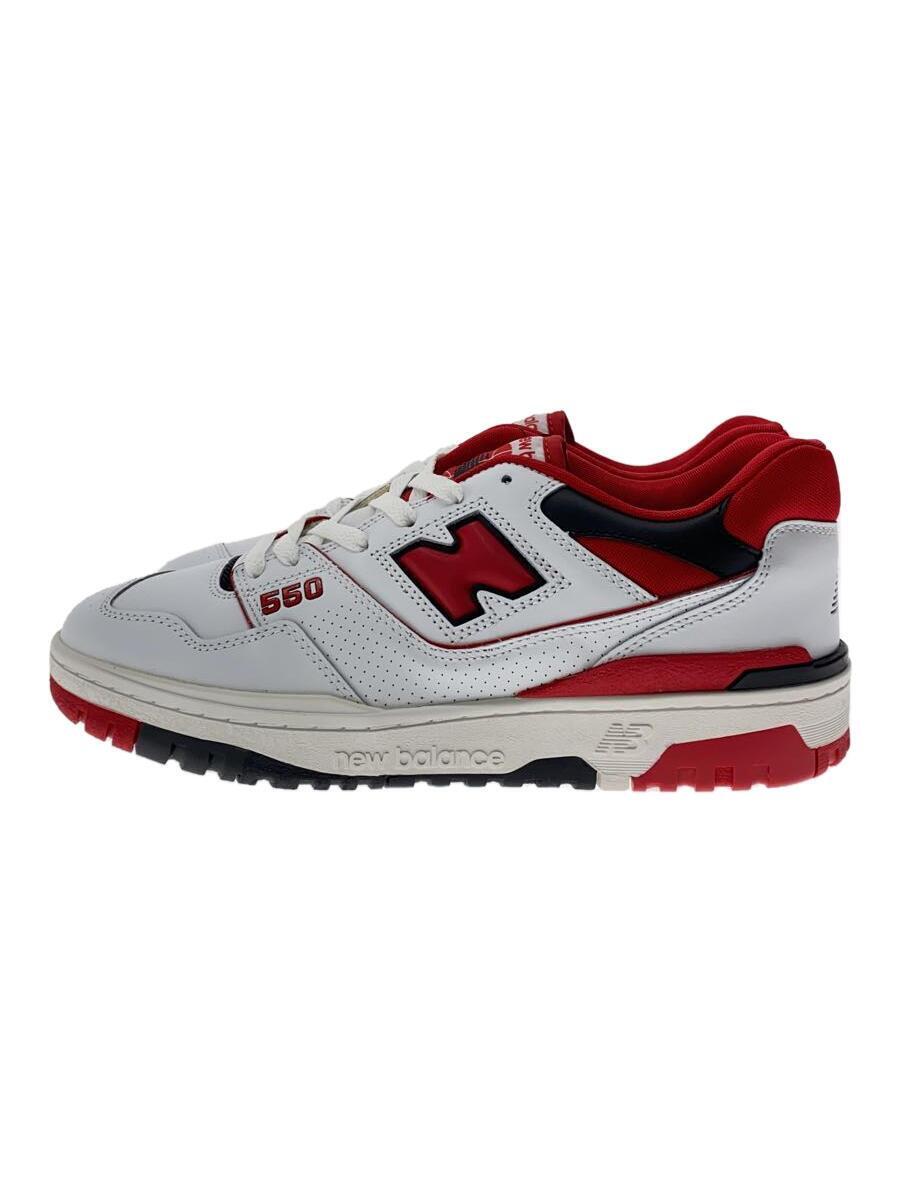 NEW BALANCE◆ローカットスニーカー/27.5cm/RED/BB550SE1_画像1