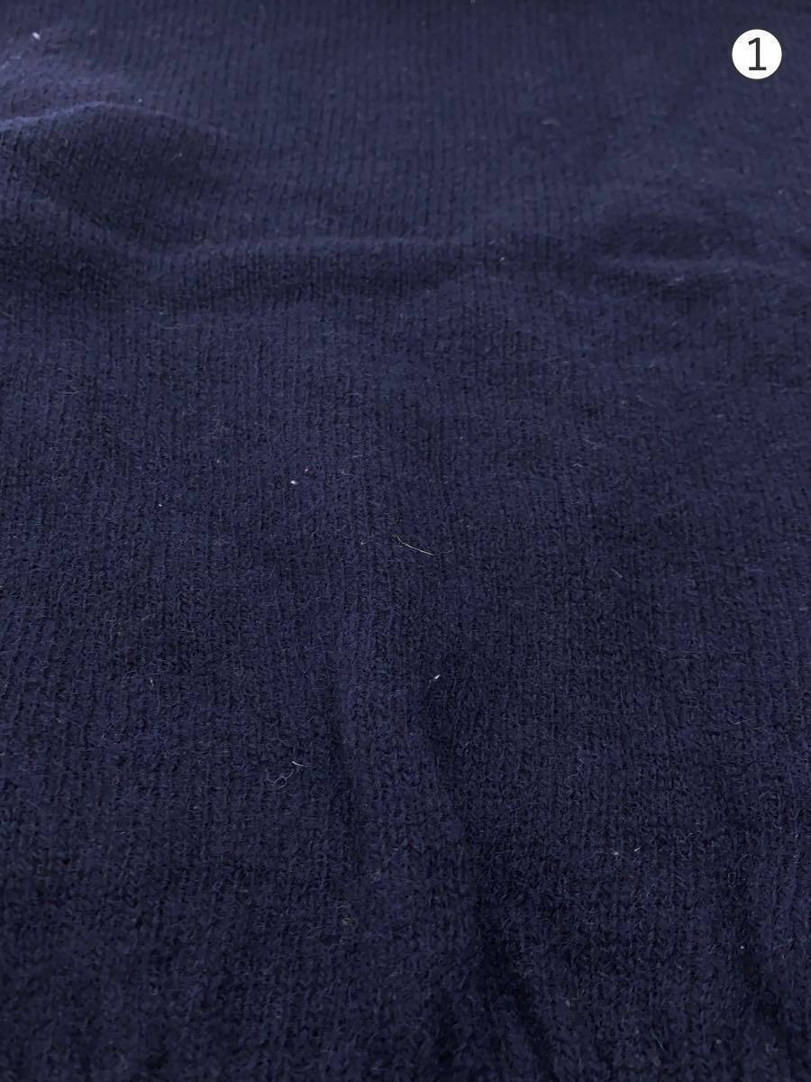 ANATOMICA* sweater ( thin )/36/ wool /BLK/ plain /530-182-13