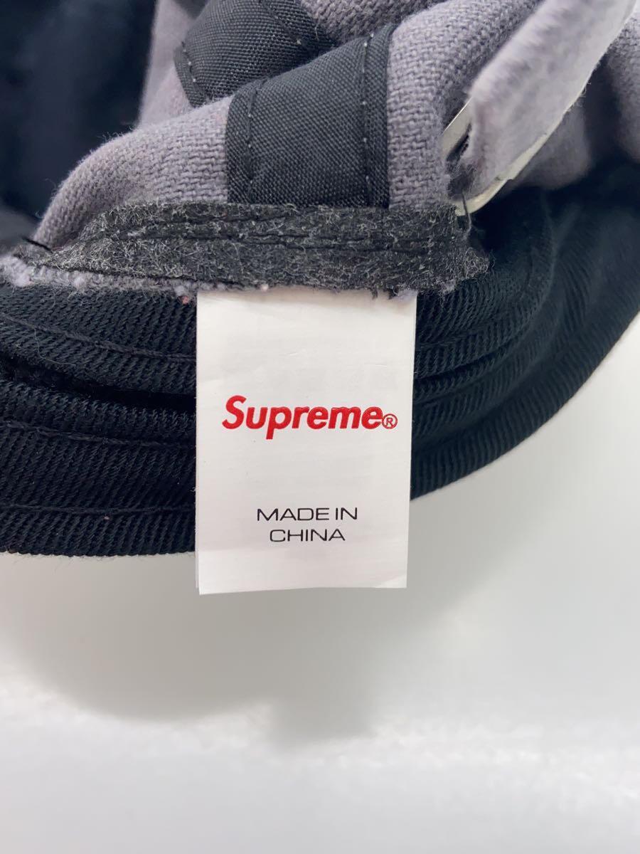 Supreme◆23AW/Jagged Visor 6-Panel/キャップ/FREE/コットン/GRY/メンズ_画像5