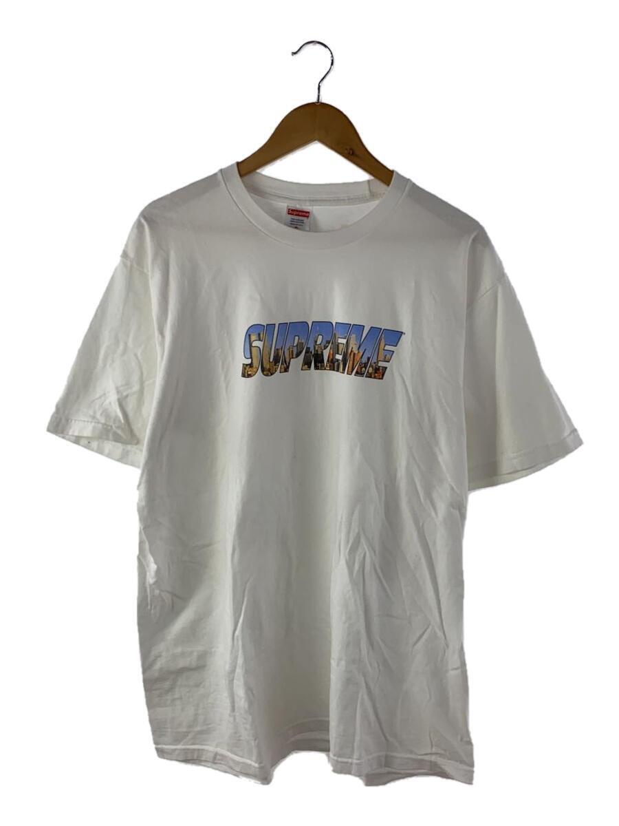 Supreme◆23AW/GothamTee/Tシャツ/XL/コットン/ホワイト_画像1