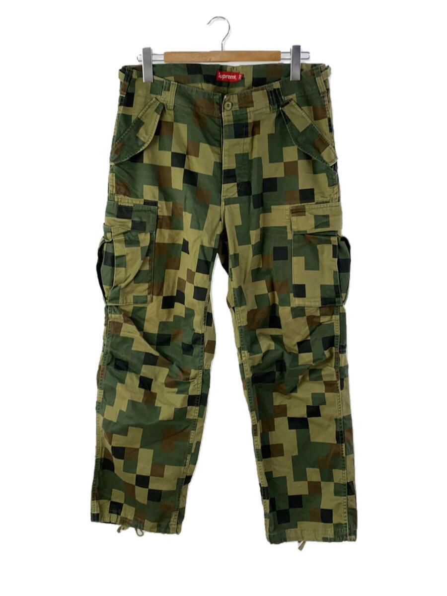 Supreme◆20AW/Cargo Pant Digi Camo/カーゴパンツ/32/コットン/グリーン/カモフラ_画像1