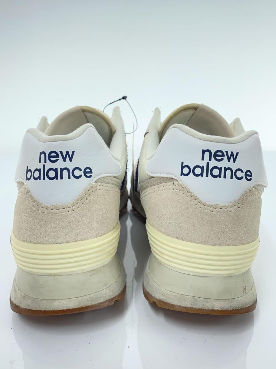 NEW BALANCE◆ML574SCD/ホワイト/26.5cm/WHT_画像6