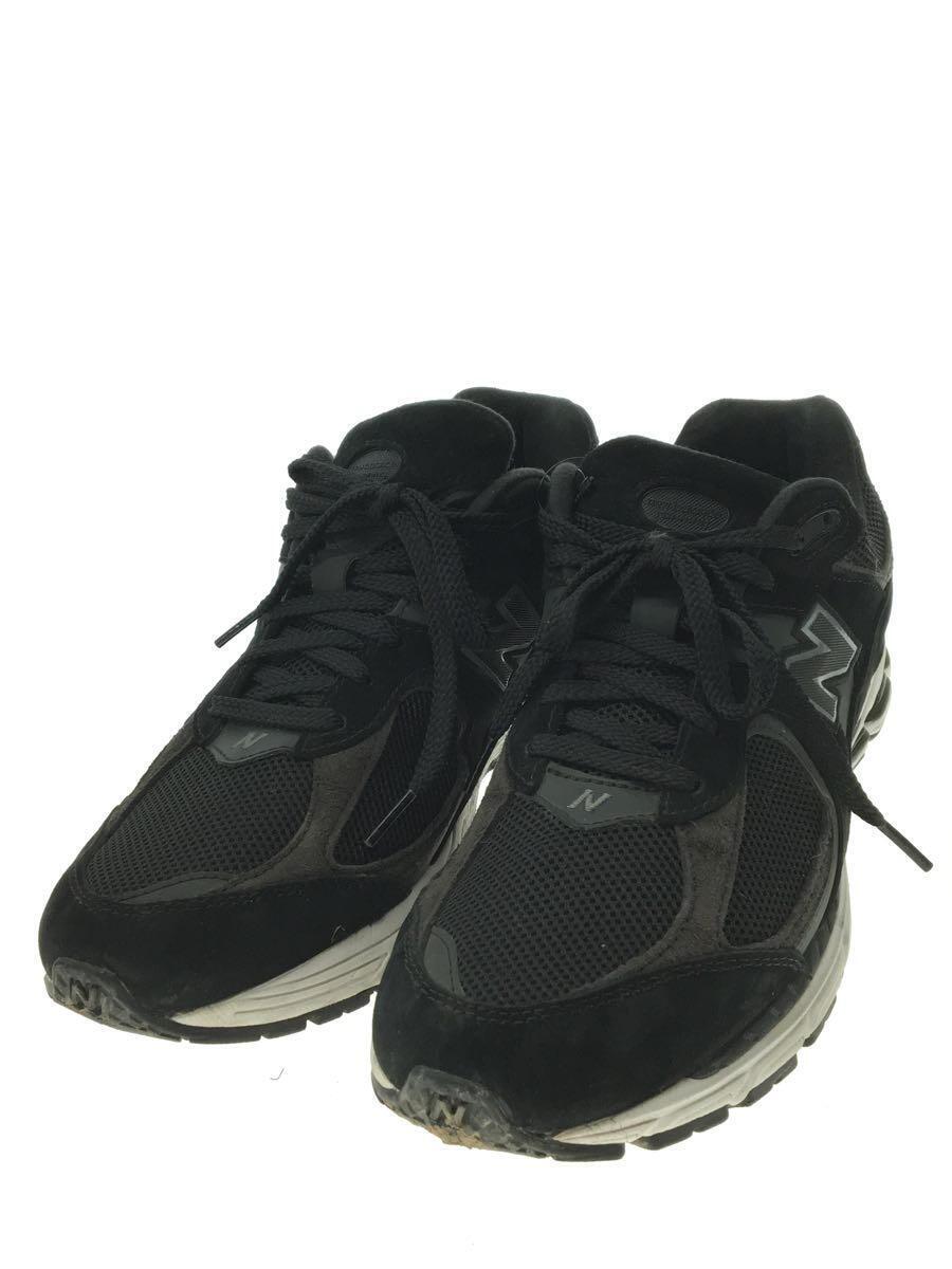 NEW BALANCE◆ローカットスニーカー/28cm/ブラック/スウェード/M2002RBK//_画像2