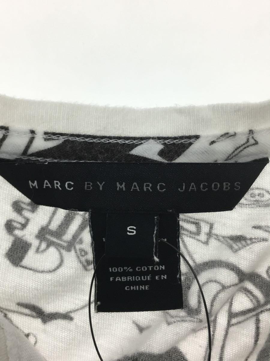 MARC BY MARC JACOBS◆Tシャツ/S/コットン/WHT/総柄//_画像3