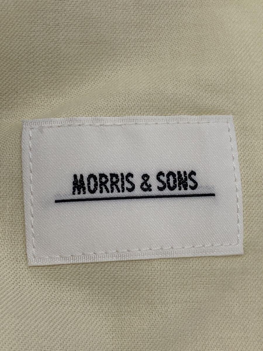 Morris & Sons◆スラックスパンツ/2/コットン/CRM//_画像4