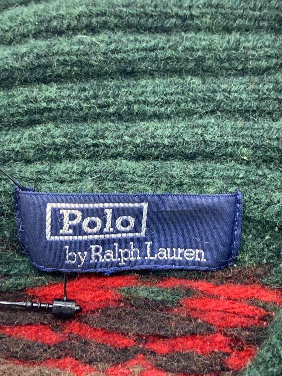POLO RALPH LAUREN◆セーター(厚手)/-/ウール/GRN_画像3