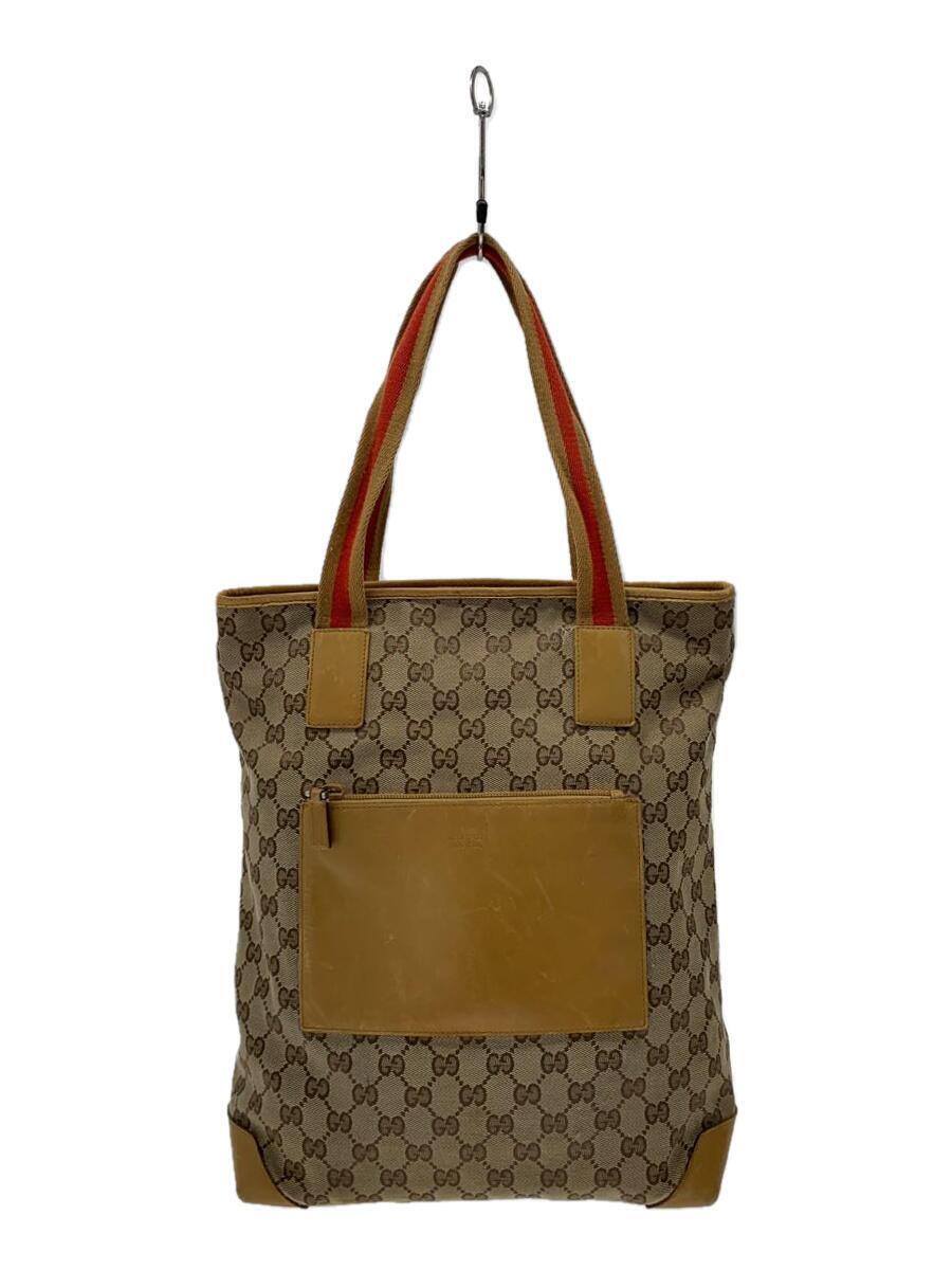 GUCCI◆GUCCI グッチ トートバッグ/CML/総柄/019 0401//_画像1