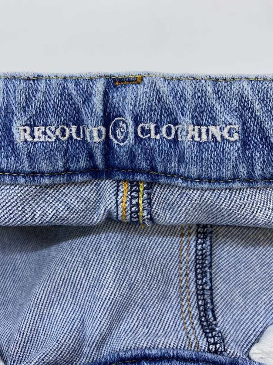 RESOUND CLOTHING◆ボトム/2/コットン/BLU/BASIC-ST-019//_画像4