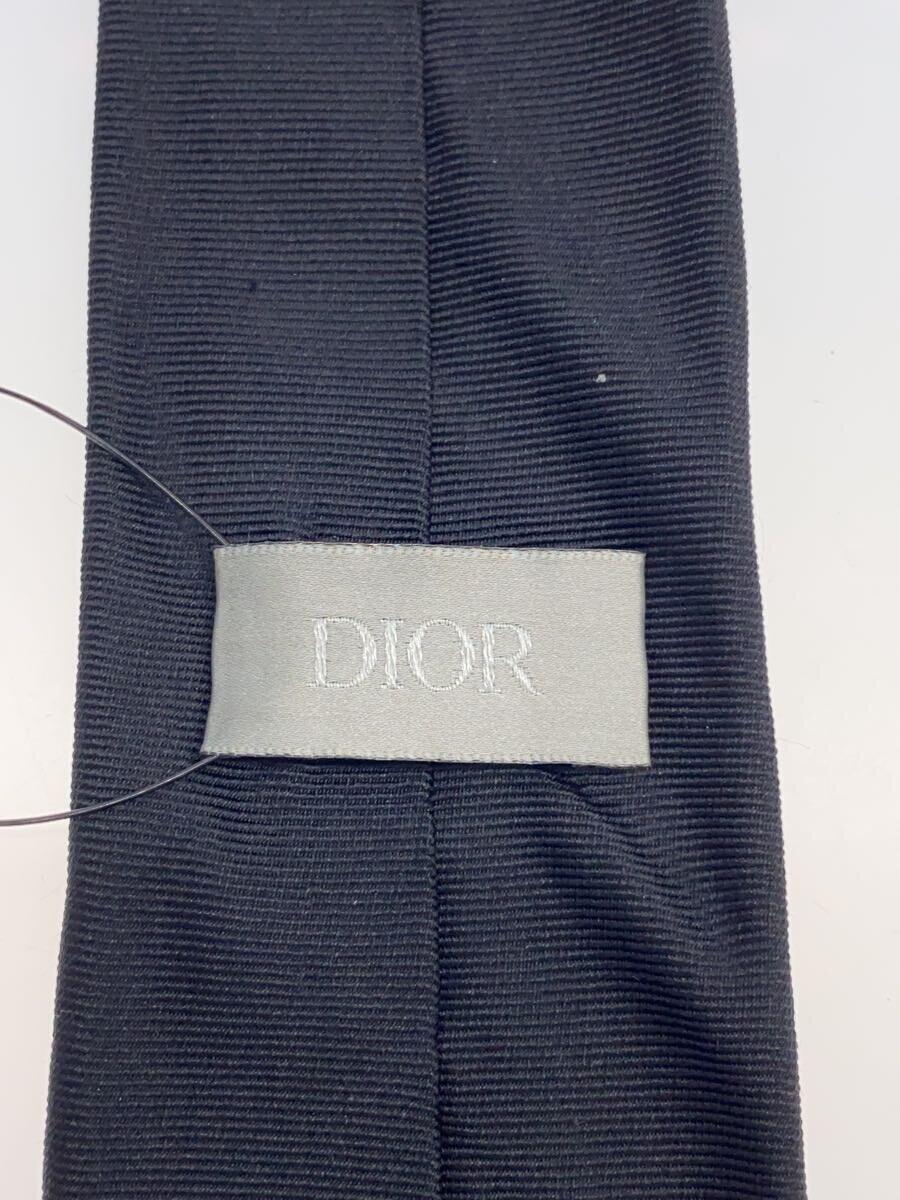 Christian Dior◆ATELIER/ネクタイ/シルク/BLK/黒/メンズ//の画像3