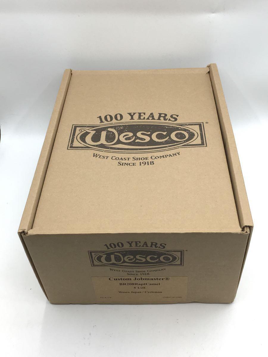 WESCO*100 anniversary /Custum Jobmaster/ race up boots /US5/ Brown //