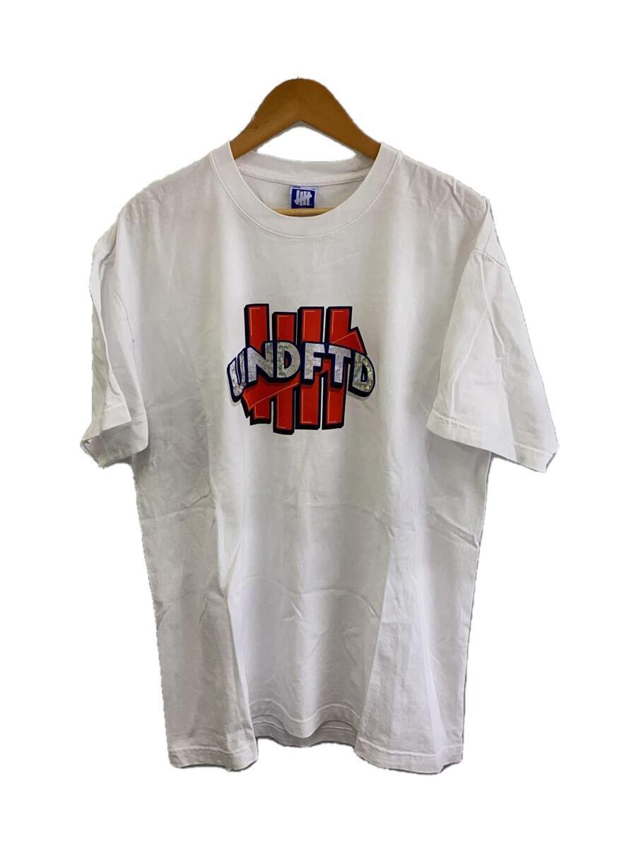 UNDEFEATED◆Tシャツ/L/コットン/WHT/プリント/202077001019//_画像1