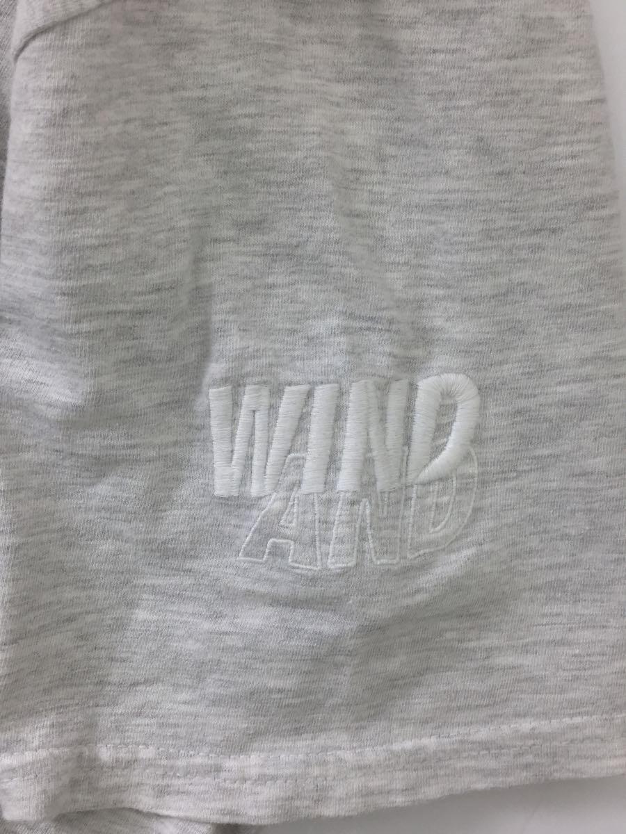 WIND AND SEA◆Tシャツ/M/コットン/GRY//_画像8