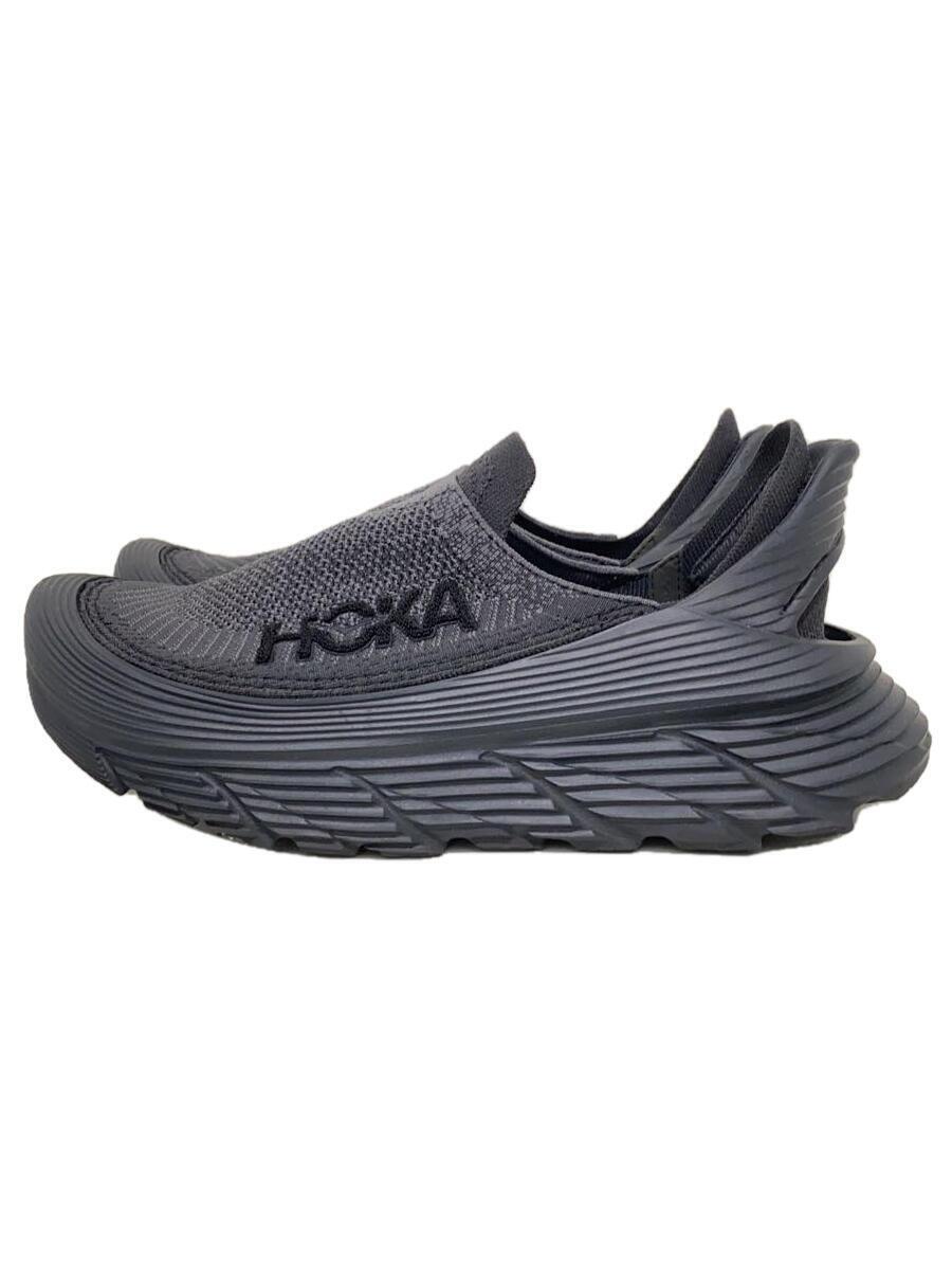 HOKA ONE ONE◆U RESTORE TC/ローカットスニーカー/27cm/BLK//_画像1