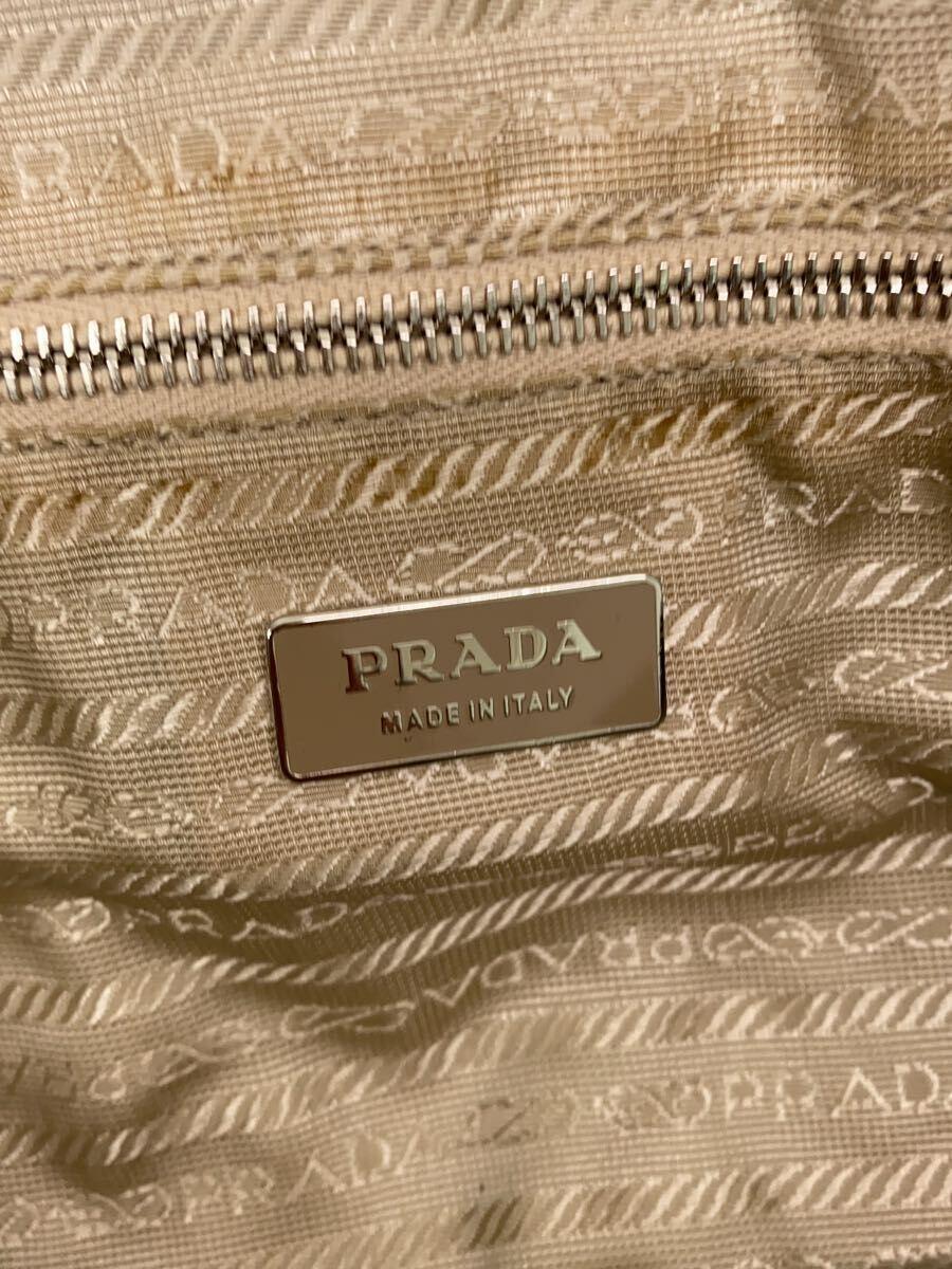 PRADA◆ハンドバッグ/レザー/CML//_画像5