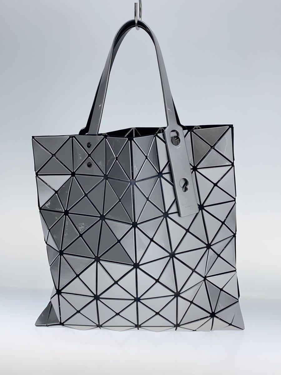 BAO BAO ISSEY MIYAKE◆トートバッグ/-/SLV/無地/BB01-AG053//_画像1