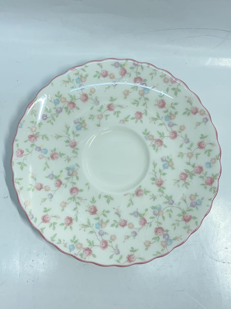 Noritake◆カップ&ソーサー/2点セット/PNK/キューティーローズ_画像5