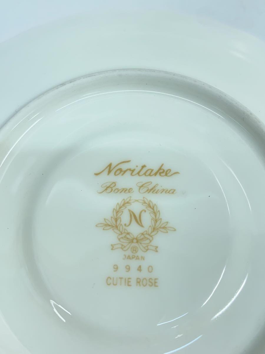 Noritake◆カップ&ソーサー/2点セット/PNK/キューティーローズ_画像7