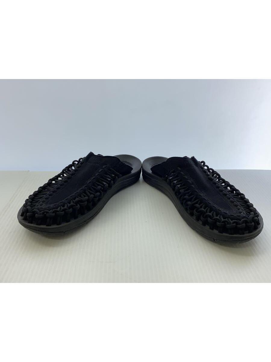 KEEN◆UNEEK SLIDE/サンダル/24.5cm/BLK/1017258_画像7