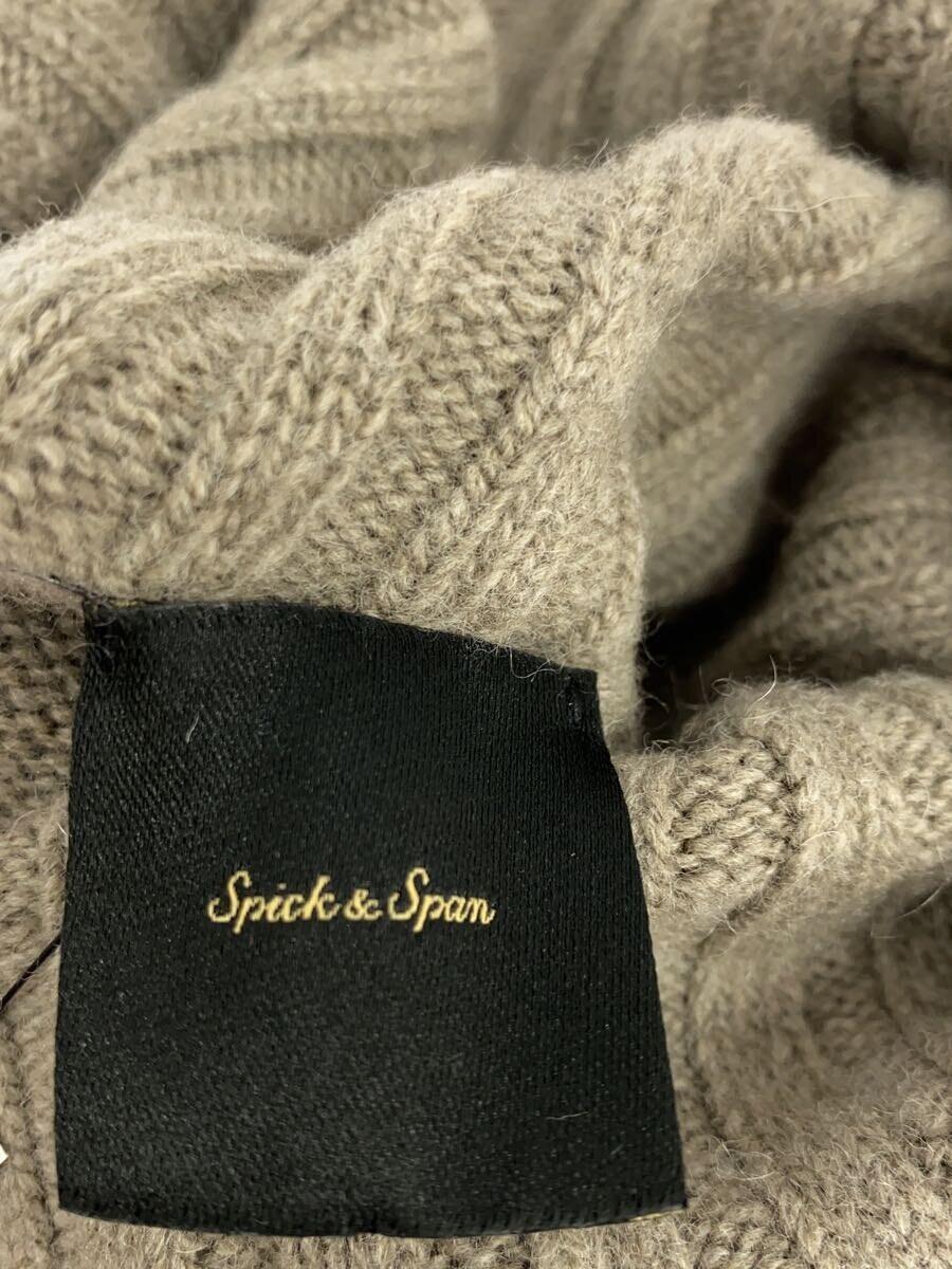 Spick&Span◆長袖ワンピース/one/ウール/BEG/無地/19-080-200-4080-3-0_画像3